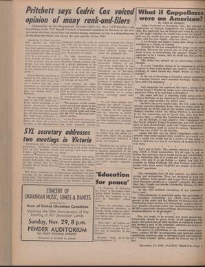   The Pacific Tribune - Friday, November 27, 1959   , page 8