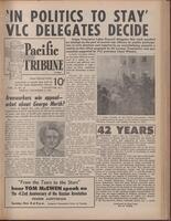 The Pacific Tribune - Friday, November 6, 1959