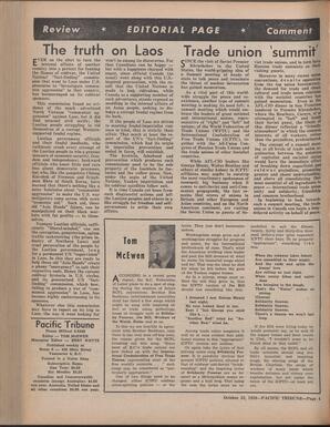   The Pacific Tribune - Friday, October 23, 1959   , page 4