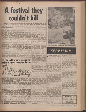   The Pacific Tribune - Friday, August 21, 1959   , page 7