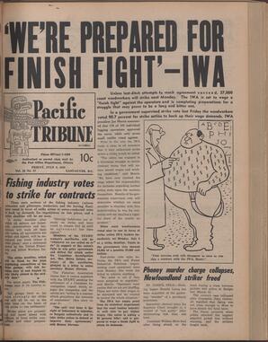   The Pacific Tribune - Friday, July 3, 1959   , page 1