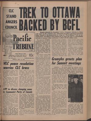   The Pacific Tribune - Friday, May 22, 1959   , page 1