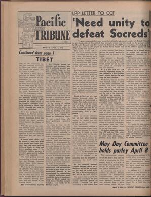   The Pacific Tribune - Friday, April 3, 1959   , page 8