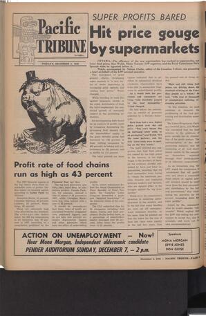   The Pacific Tribune - Friday, December 5, 1958   , page 8
