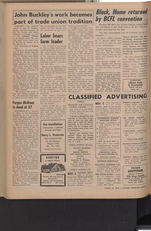   The Pacific Tribune - Friday, October 31, 1958   , page 6