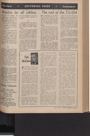   The Pacific Tribune - Friday, June 20, 1958   , page 5