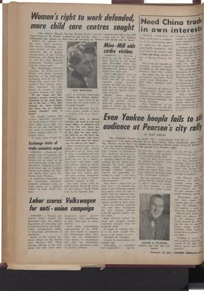   The Pacific Tribune - Friday, February 28, 1958   , page 2