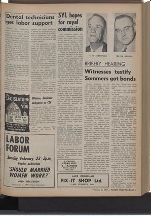   The Pacific Tribune - Friday, February 21, 1958   , page 11