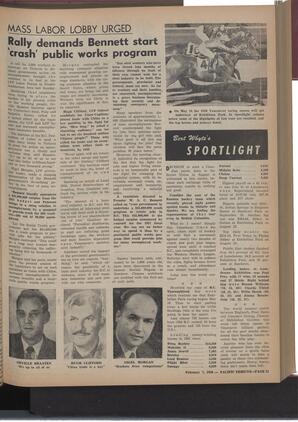   The Pacific Tribune - Friday, February 7, 1958   , page 11