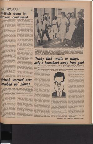   The Pacific Tribune - Friday, December 6, 1957   , page 3