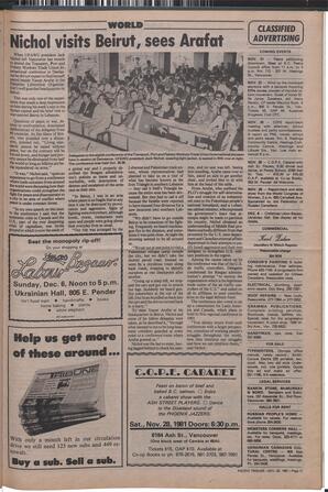   The Pacific Tribune - Friday, November 20, 1981   , page 11
