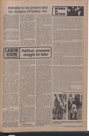   The Pacific Tribune - Friday, December 3, 1976   , page 5