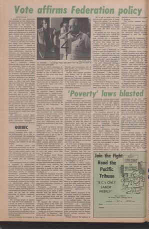   The Pacific Tribune - Friday, November 19, 1976   , page 12