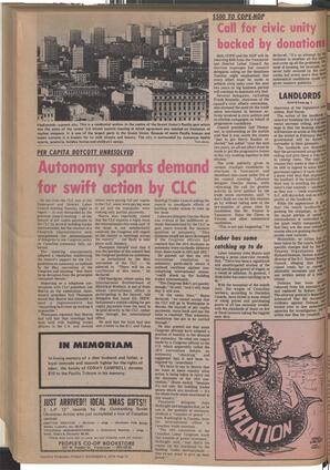   The Pacific Tribune - Friday, December 6, 1974   , page 12