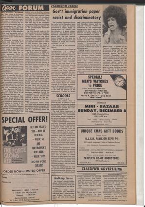   The Pacific Tribune - Friday, December 6, 1974   , page 11
