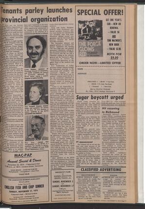   The Pacific Tribune - Friday, November 8, 1974   , page 11