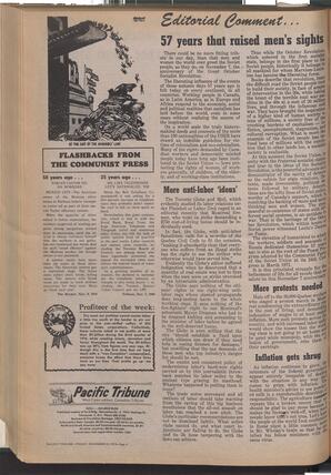   The Pacific Tribune - Friday, November 8, 1974   , page 4