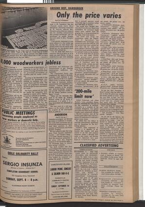  The Pacific Tribune - Friday, August 30, 1974   , page 11