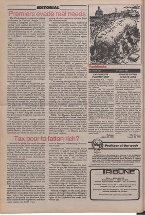   The Pacific Tribune - Friday, August 28, 1981   , page 4