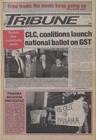 The Pacific Tribune - Monday, January 15, 1990
