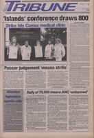 The Pacific Tribune - Monday, November 6, 1989