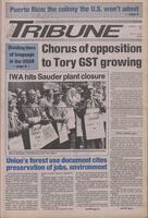 The Pacific Tribune - Monday, October 9, 1989