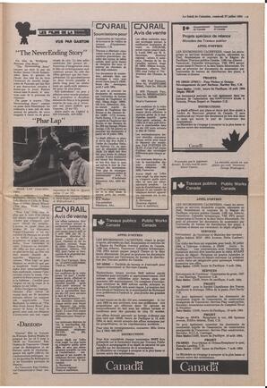 Le Soleil de Colombie, July 27, 1984, page 9