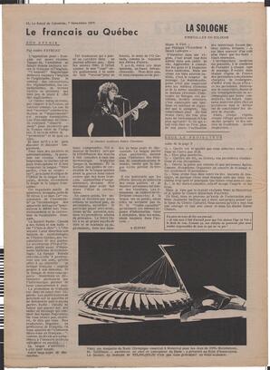 Le Soleil de Colombie, November 7, 1975, page 12