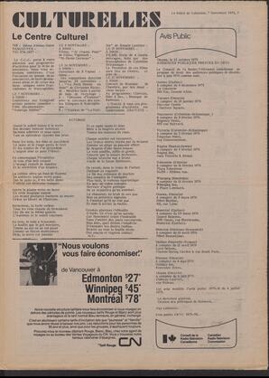 Le Soleil de Colombie, November 7, 1975, page 7