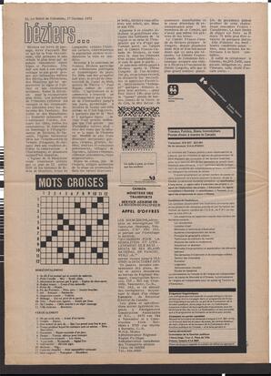 Le Soleil de Colombie, October 17, 1975, page 12
