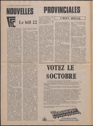 Le Soleil de Colombie, September 26, 1975, page 4
