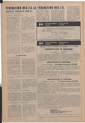 Le Soleil de Colombie, April 19, 1974, page 6