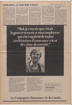 Le Soleil de Colombie, January 25, 1974, page 5