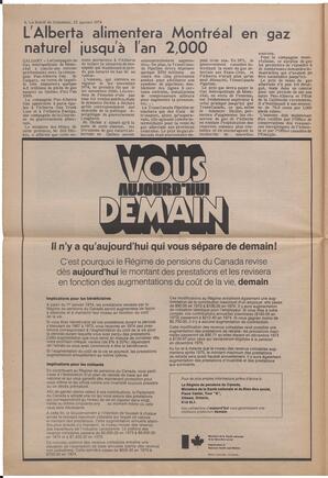 Le Soleil de Colombie, January 25, 1974, page 4