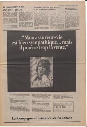 Le Soleil de Colombie, January 18, 1974, page 5