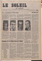 Le Soleil de Colombie, January 11, 1974