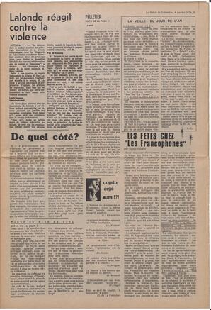 Le Soleil de Colombie, January 4, 1974, page 5