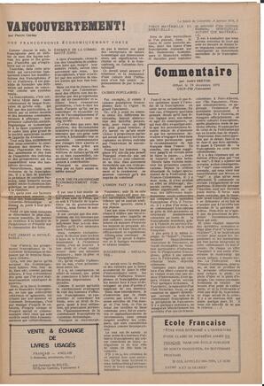 Le Soleil de Colombie, January 4, 1974, page 3