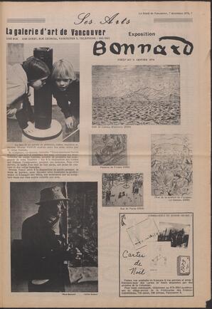 Le Soleil de Vancouver, December 7, 1973, page 7