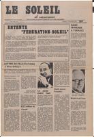 Le Soleil de Vancouver, November 9, 1973