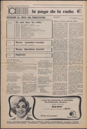 Le Soleil de Vancouver, November 2, 1973, page 6