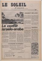Le Soleil de Vancouver, October 19, 1973