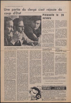 Le Soleil de Vancouver, October 19, 1973, page 4