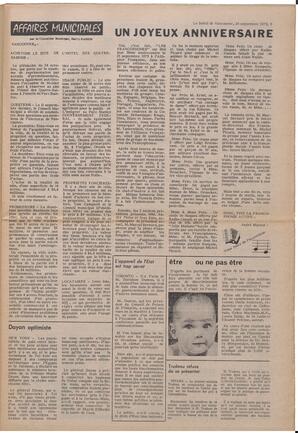 Le Soleil de Vancouver, September 28, 1973, page 3