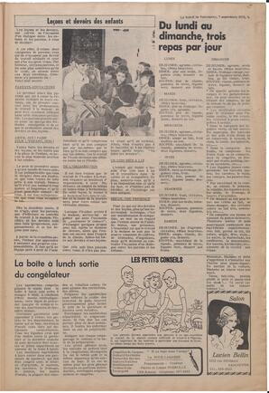 Le Soleil de Vancouver, September 7, 1973, page 10