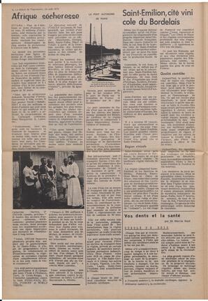 Le Soleil de Vancouver, August 24, 1973, page 4
