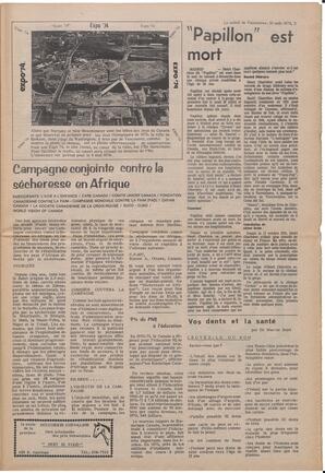 Le Soleil de Vancouver, August 10, 1973, page 3