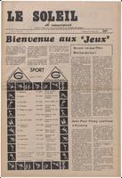 Le Soleil de Vancouver, August 3, 1973