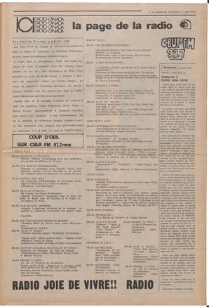 Le Soleil de Vancouver, August 3, 1973, page 5