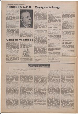 Le Soleil de Vancouver, July 20, 1973, page 4
